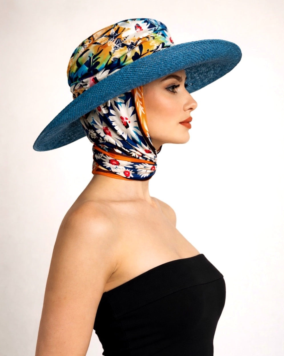 TamarTsomaia, hats, Beverly Hills, model